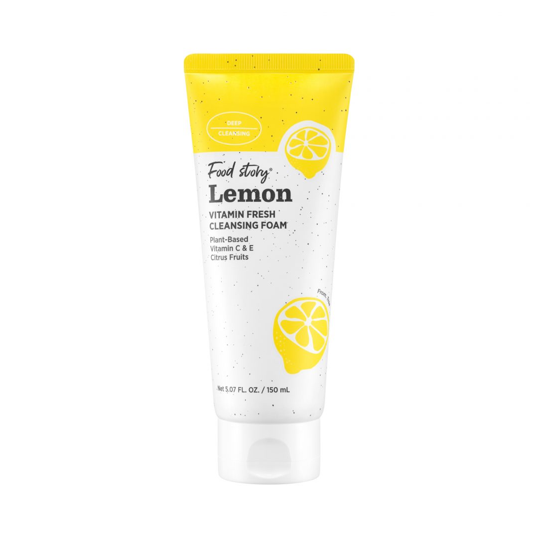 LEMON VITAMIN FRESH CLEANSING FOAM_F