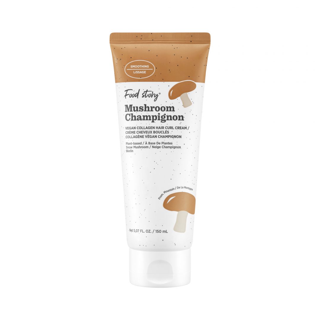 MUSHROOM VEGAN COLLAGEN HAIR CURL CREAM_F
