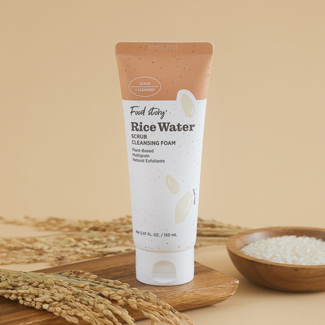 RICE WATER SCRUB CLEANSING FOAM_01