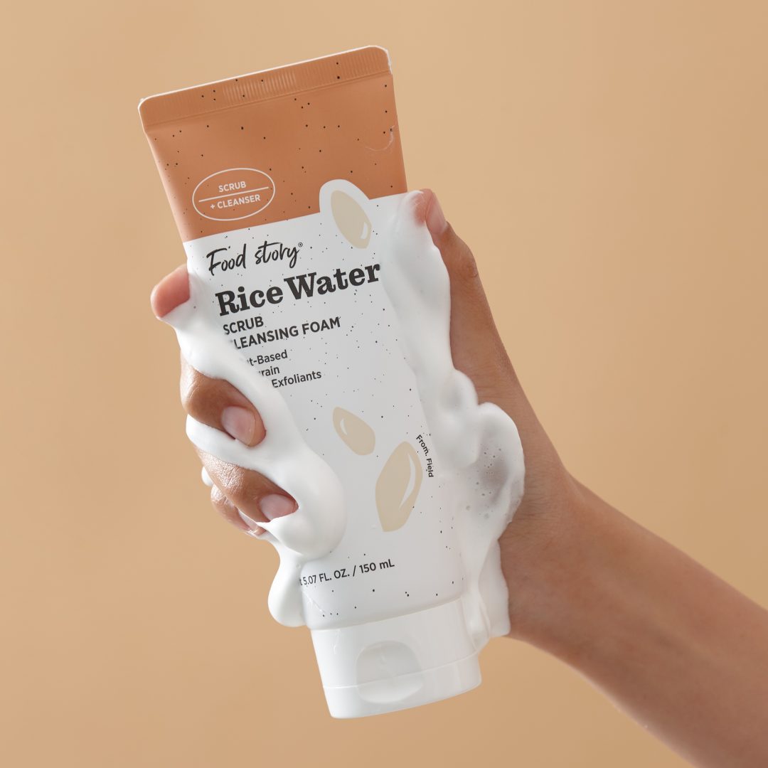 RICE WATER SCRUB CLEANSING FOAM_03