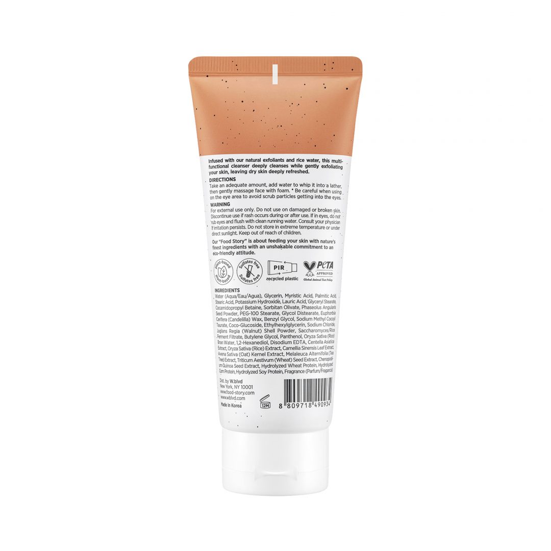 RICE WATER SCRUB CLEANSING FOAM_B